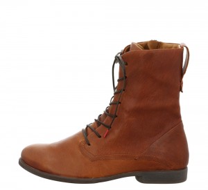Think AGRAT Stiefeletten Damen Braun | QZT987514