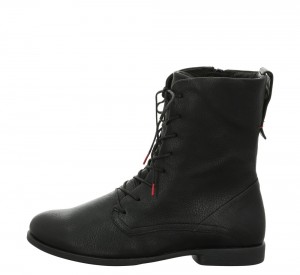 Think AGRAT Stiefeletten Damen Schwarz | TZQ618490
