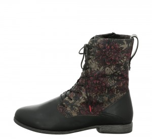 Think AGRAT Stiefeletten Damen Schwarz | YUG023479