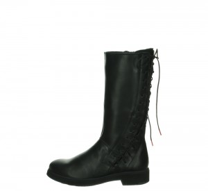 Think COGITA Kniehohe Stiefel Damen Schwarz | PAH842139
