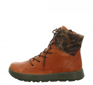 Think COMODA Schnürstiefel Damen Braun | VSA769213