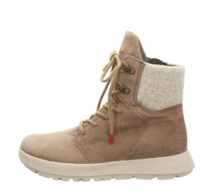 Think COMODA Schnürstiefel Damen Grau | KDA920157