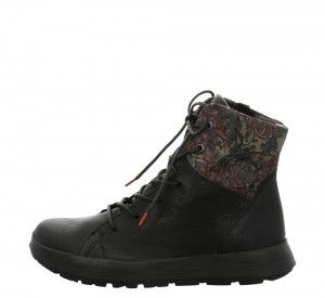 Think COMODA Schnürstiefel Damen Schwarz | ZBE283051
