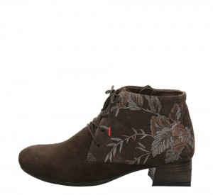 Think DELICIA Stiefeletten Damen Schwarz | BDU317964