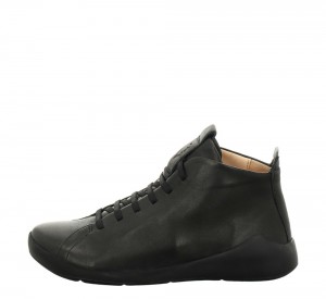 Think DUENE Hohe Sneaker Damen Schwarz | KJG246058