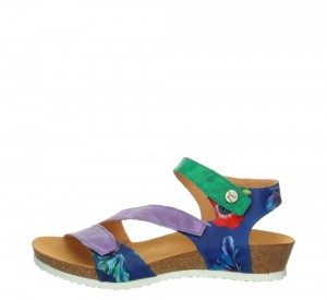 Think DUMIA Strap Sandalen Damen Schwarz | PYD352416