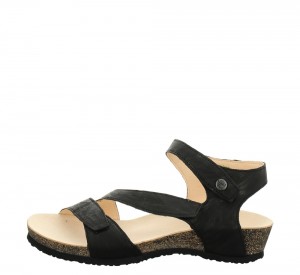 Think DUMIA Strap Sandalen Damen Schwarz | GIQ964218