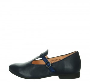 Think GUAD2 Ballerinas Damen Navy | YKQ951047