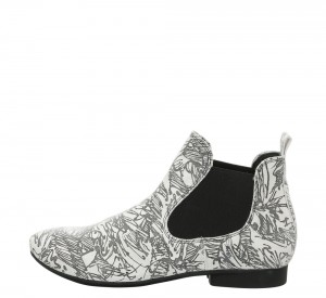 Think GUAD2 Chelsea Stiefel Damen Grau | JKD537204