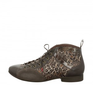 Think GUAD2 Stiefeletten Damen Grau | PUK214389