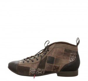 Think GUAD2 Stiefeletten Damen Schwarz | NFE397148