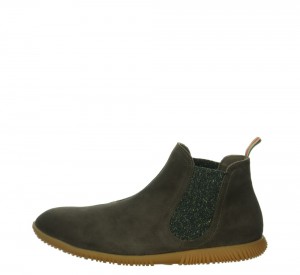 Think HAUKI Chelsea Stiefel Herren Schwarz | VZD259143