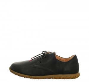Think HAUKI Niedrige Sneaker Herren Schwarz | VQT187602