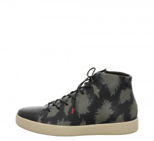 Think JOEKING Hohe Sneaker Herren Schwarz | PQU175329