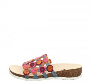 Think JULIA Mules Damen Blau | DOB012345