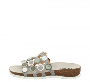 Think JULIA Mules Damen Grau | HBZ518324