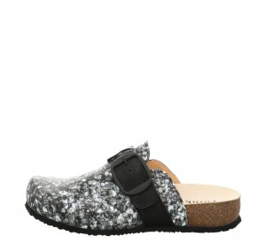 Think JULIA Mules Damen Schwarz | DOG765921