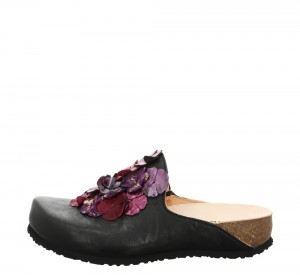 Think JULIA Mules Damen Schwarz | JDO094851