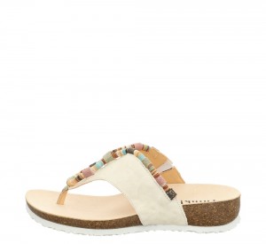Think JULIA Mules Damen Weiß | VWZ894206