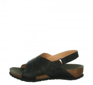 Think JULIA Sandalen Damen Schwarz | GFS368197