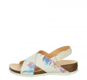 Think JULIA Sandalen Damen Weiß | STW389620