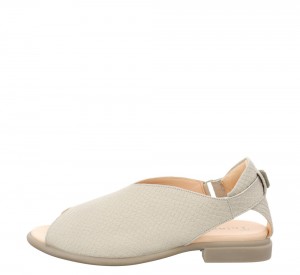 Think KAMAA Strap Sandalen Damen Schwarz | HXS547320