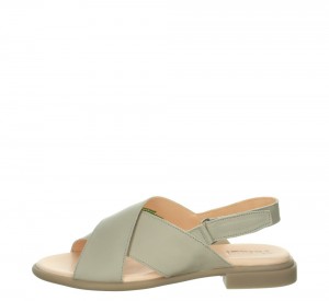 Think KAMAA Strap Sandalen Damen Schwarz | DCR083219
