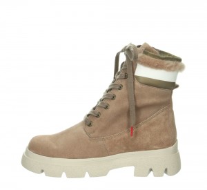 Think KANGAE Schnürstiefel Damen Grau | UBA269145