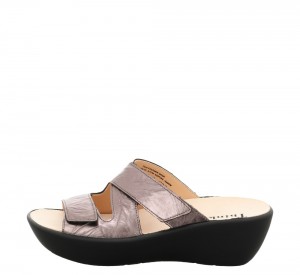 Think KATE Mules Damen Grau Braun | XOE541970