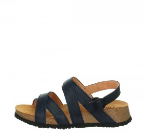 Think KOAK Strap Sandalen Damen Navy | DPW216394