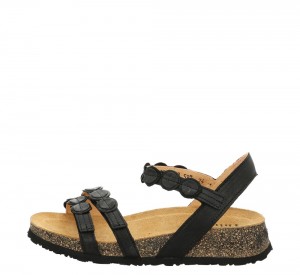 Think KOAK Strap Sandalen Damen Schwarz | GEB170843