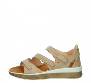 Think MEGGIE Strap Sandalen Damen Weiß | GYE354216