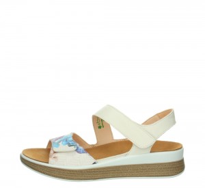 Think MEGGIE Strap Sandalen Damen Weiß | STQ371892