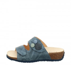 Think MIZZI Mules Damen Blau | MHI963758