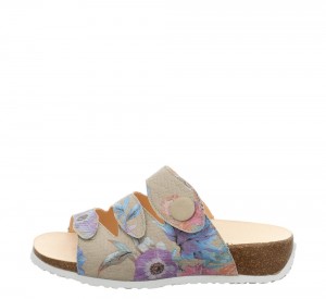 Think MIZZI Mules Damen Olivgrün | GTC532687