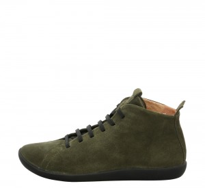 Think NATURE Hohe Sneaker Damen Olivgrün | LXD135498