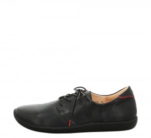 Think NATURE Niedrige Sneaker Damen Schwarz | KEP630921