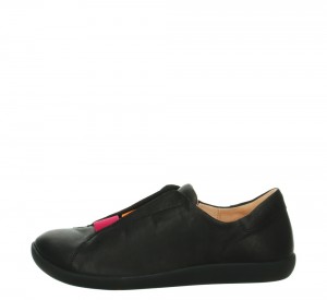 Think NATURE Niedrige Sneaker Damen Schwarz | YAW708521