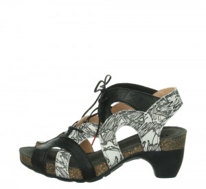 Think TRAUDI Sandalen Damen Schwarz | WJX801765