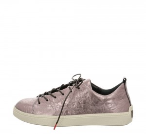 Think TURNA Niedrige Sneaker Damen Grau Braun | FQD810395