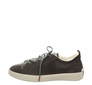 Think TURNA Niedrige Sneaker Damen Schwarz | IPK509731