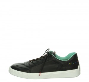 Think TURNA Niedrige Sneaker Damen Schwarz | LGQ391056