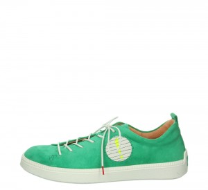 Think TURNA Niedrige Sneaker Damen Türkis | VRU487256