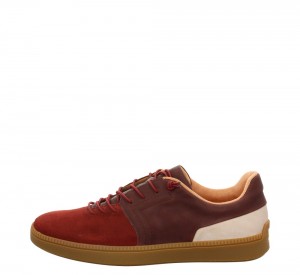 Think TURNA Niedrige Sneaker Herren Rot | IKA526439