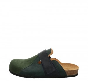 Think WOLFI Clogs Herren Schwarz | SOM359261