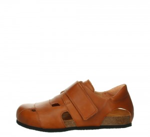 Think WOLFI Sandalen Herren Braun | FYE496785