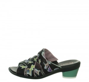 Think ZAZA Sandalen Damen Schwarz | BYZ403691