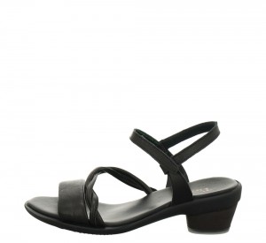 Think ZAZA Sandalen Damen Schwarz | FNL583071